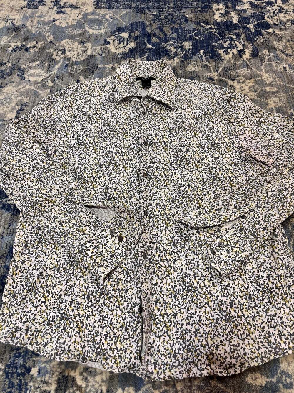 Laundry Mens Long Sleeve Button Down Shirt Size XL